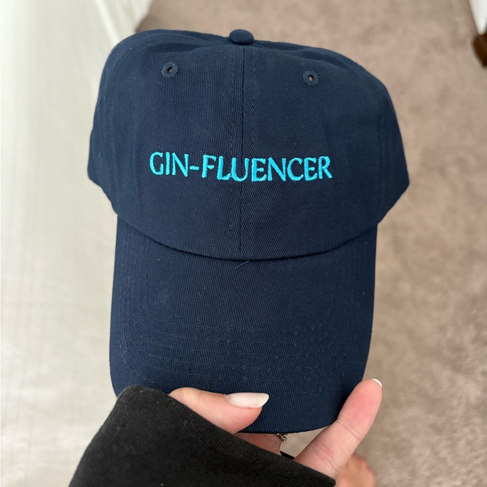 Navy Blue 'Gin-Fluencer' Cap